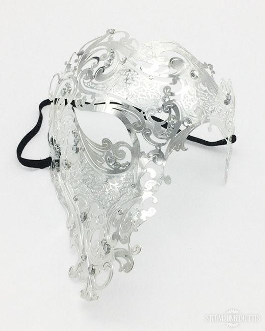Steampunk Venezianische Halbmaske