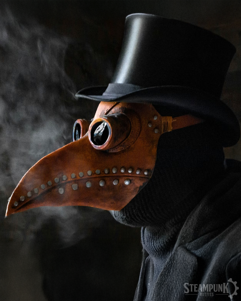 Steampunk Vogel Maske