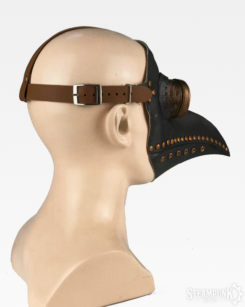 Steampunk Vogel Maske