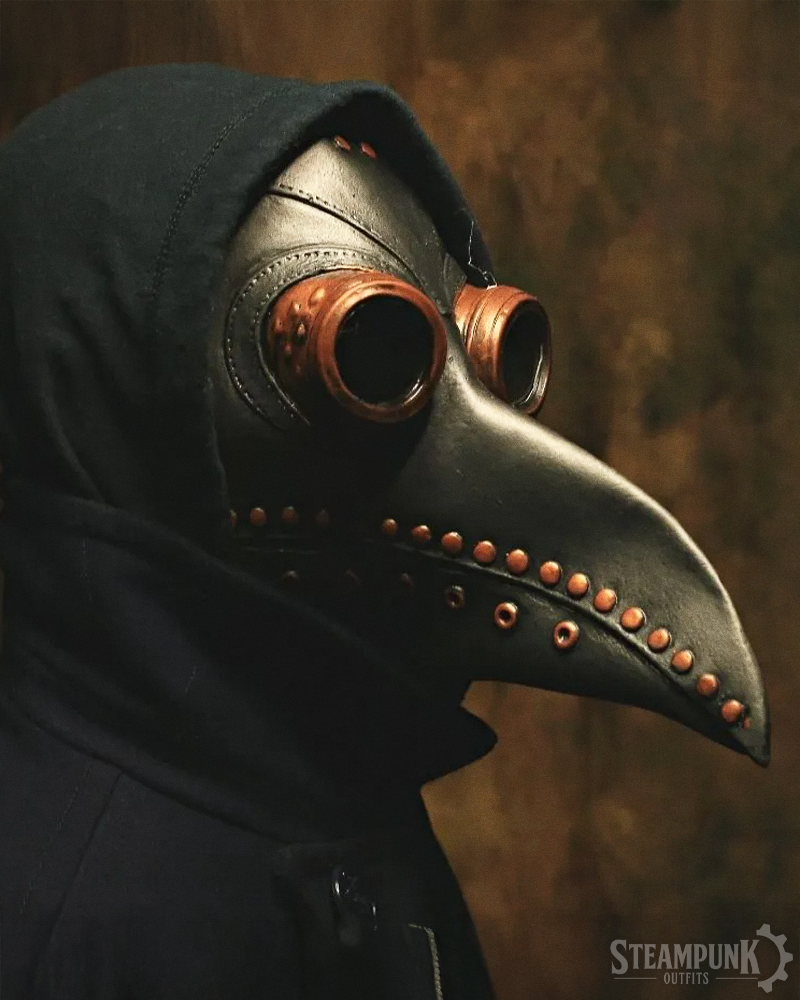 Steampunk Vogel Maske