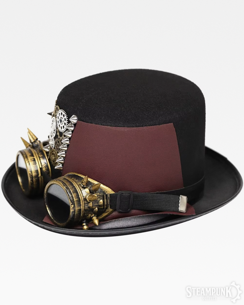 Steampunk Zylinder mit Zahnrädern