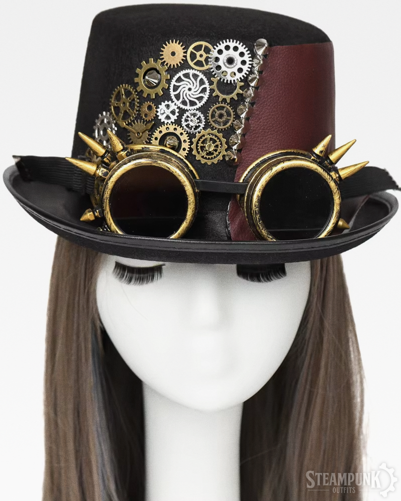 Steampunk Zylinder mit Zahnrädern