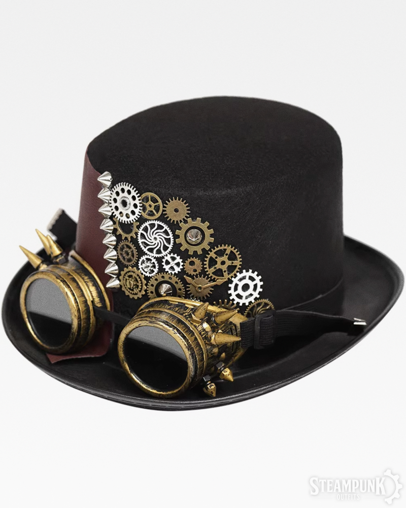 Steampunk Zylinder mit Zahnrädern