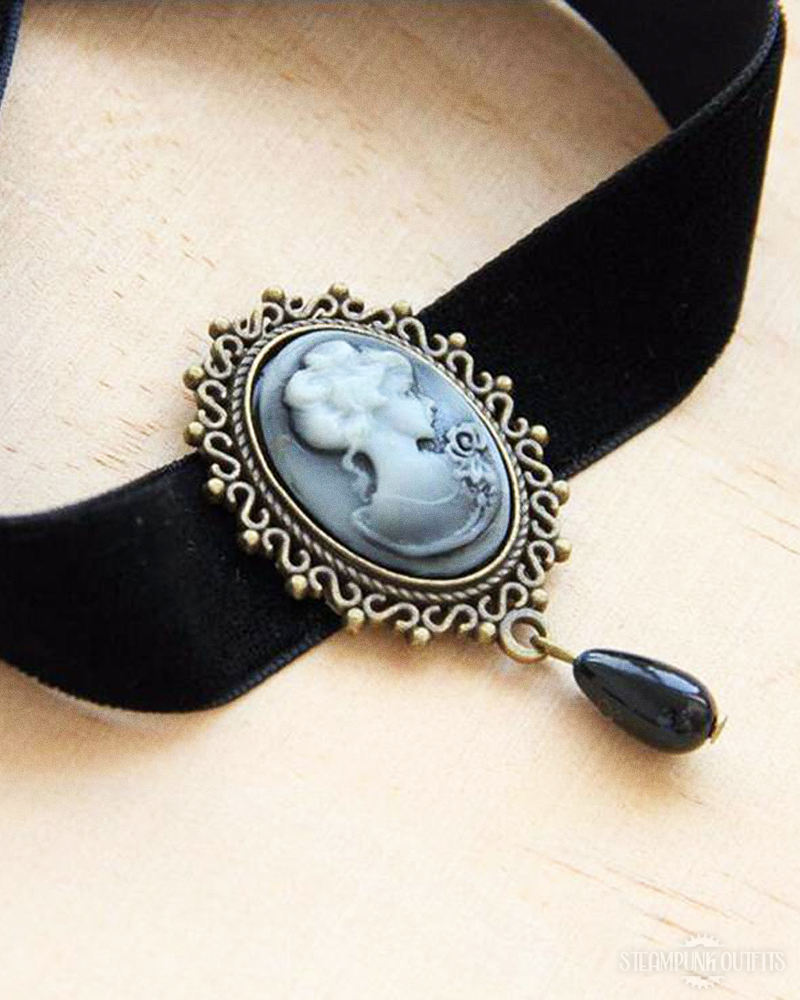 Viktorianischer Kamee Choker