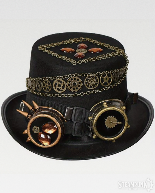 Viktorianischer Steampunk Hut