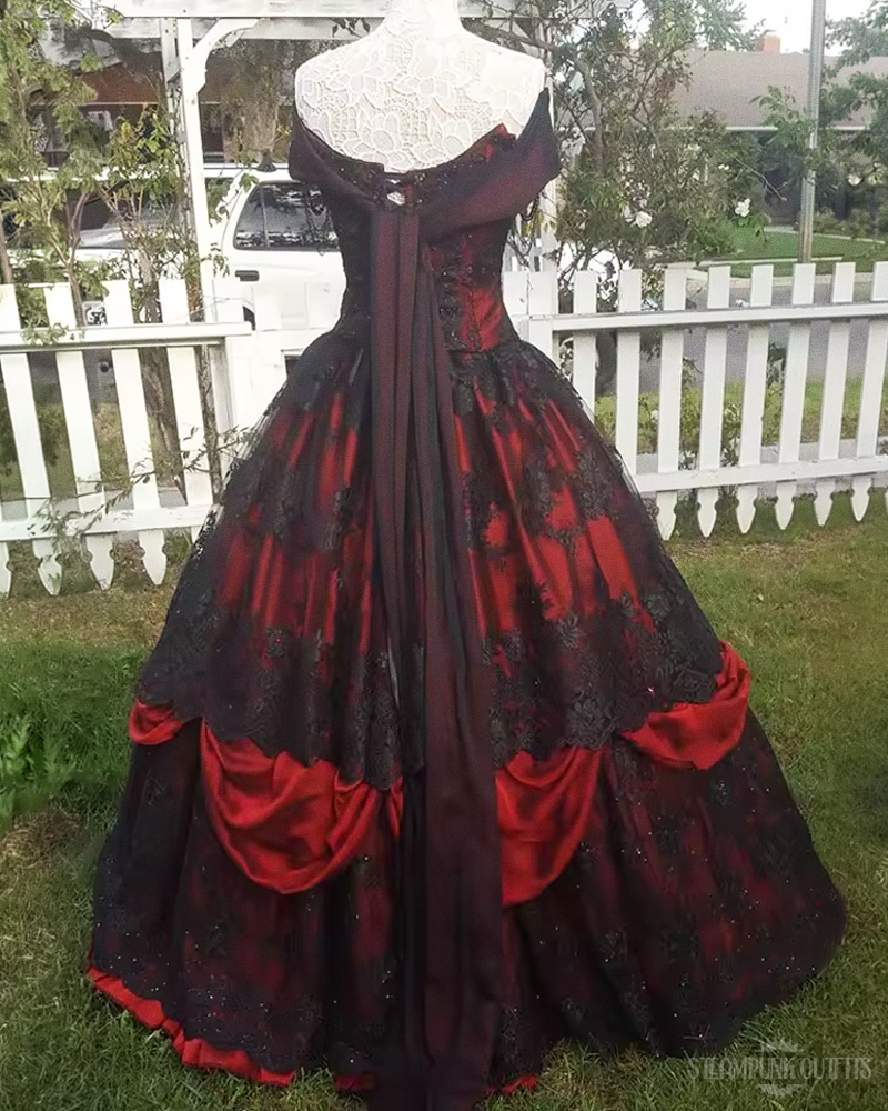 Viktorianisches Ballkleid
