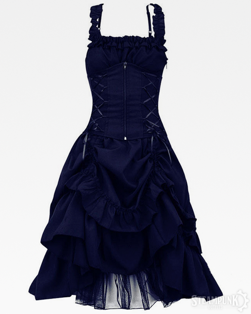 Viktorianisches Steampunk Kleid