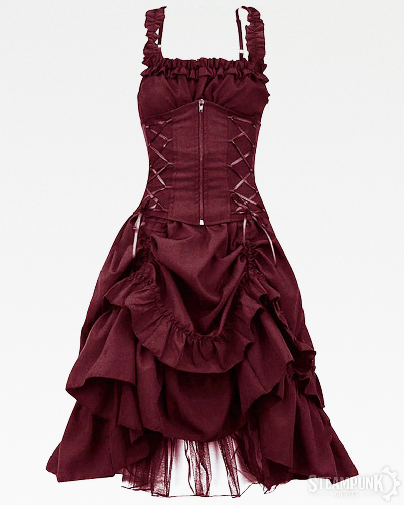Viktorianisches Steampunk Kleid