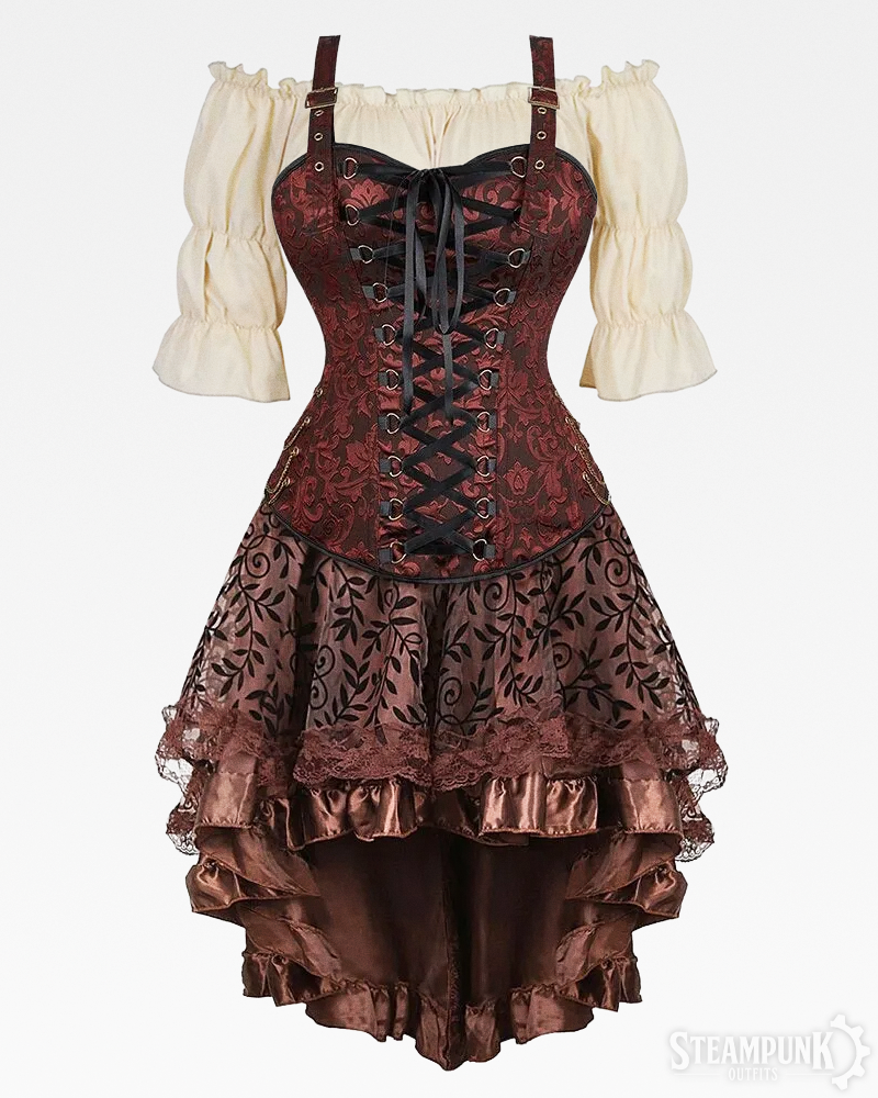 Viktorianisches Steampunk Kostüm
