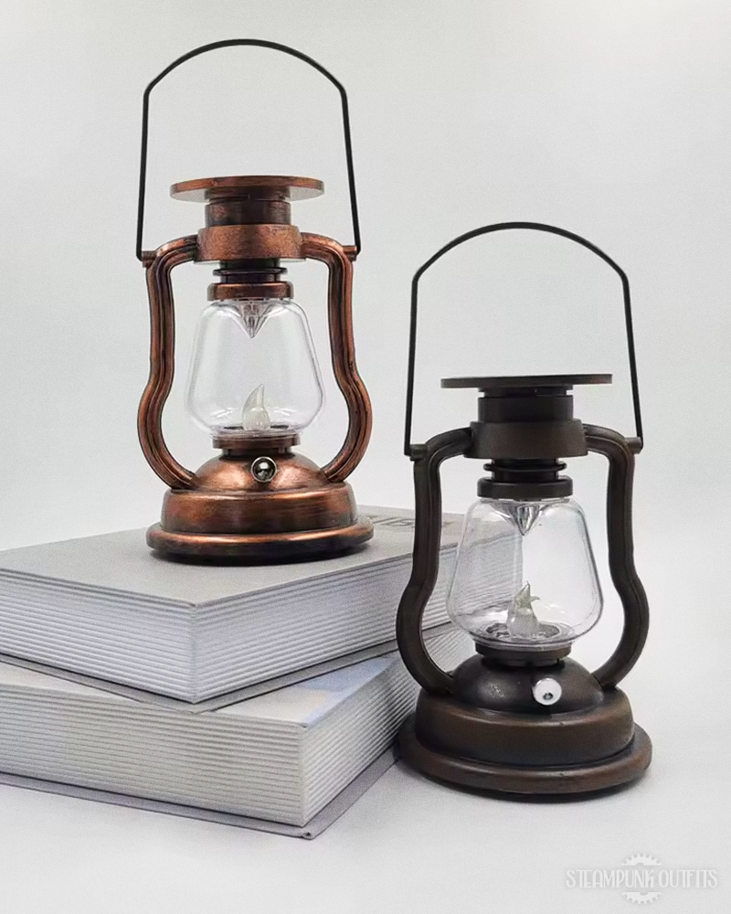 Vintage Steampunk Laternenlampe